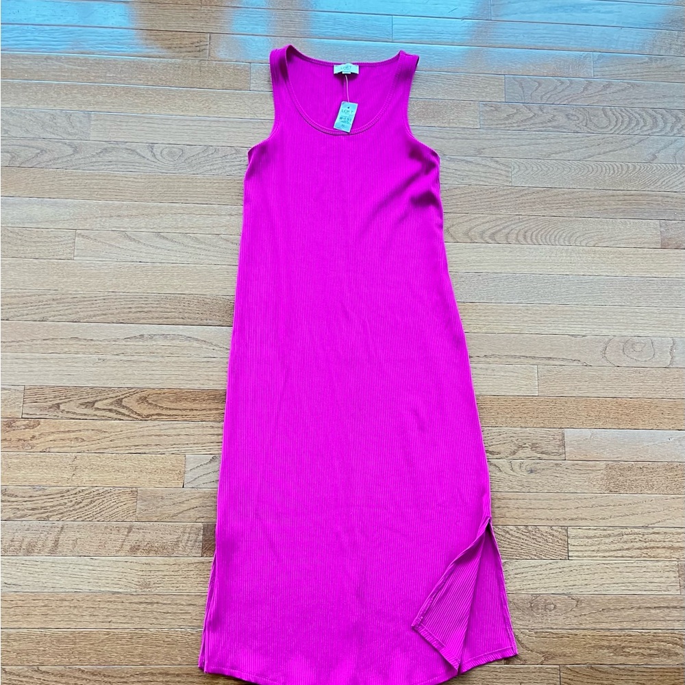Vibrant Pink Maxi Dress